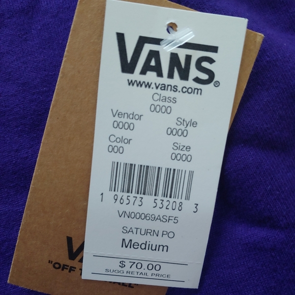 VANS NEW Saturn Pullover Hoodie - Picture 8 of 8